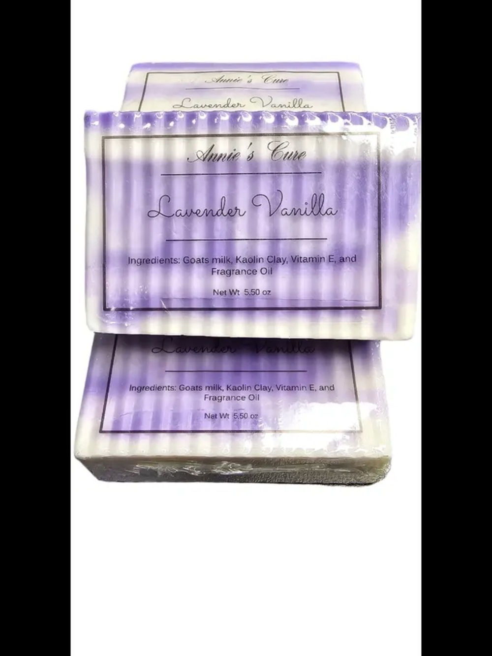 Lavender Vanilla Goat Milk Kaolin Clay Bar Soap